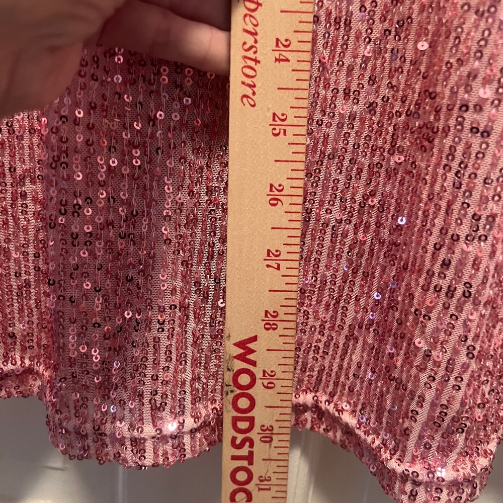 POL Pink Sequin Top - Picture 5 of 11